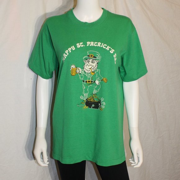 Vintage St. Patrick's Day Tee - Picture 1 of 7